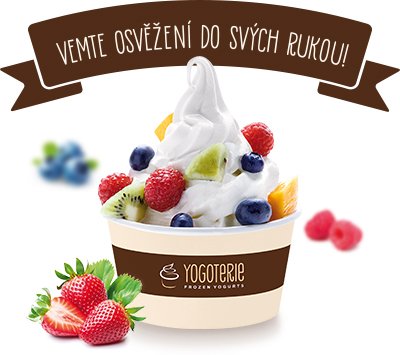 Frozen Yogurt - vemte osvěžení do svých rukou